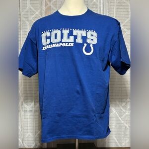 NFL Indianapolis Colts Football League Short Sleeve Tee 24” p2p 30”L